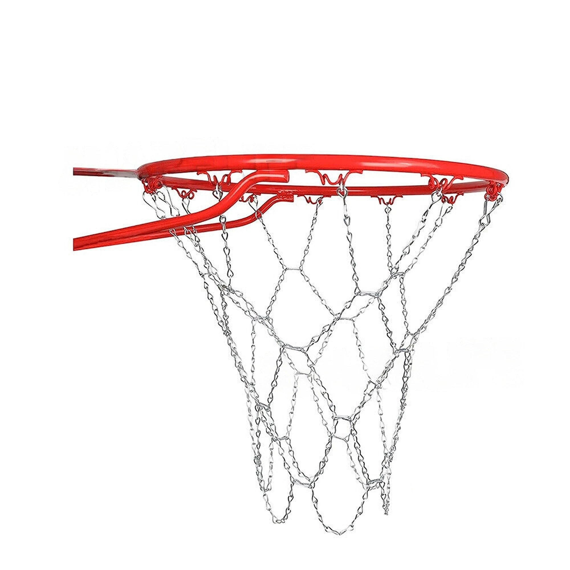 Heavy Duty Basketball Ring Metal Chain Net Official Size - 12 Loop