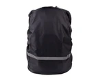 Outdoor Travel Reflective Night Safety Backpack Rain Cover Waterproof Protector Orange