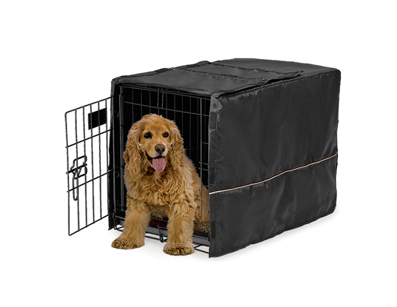 Midwest Dog Washable Crate Cover Durable Polyester Black 30" 75cm