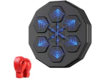 Wall Target Electronic Music Boxing Machine LED Lighted Sandbag Gym Punching Set - Punching Pad And Kid Boxing Gloves