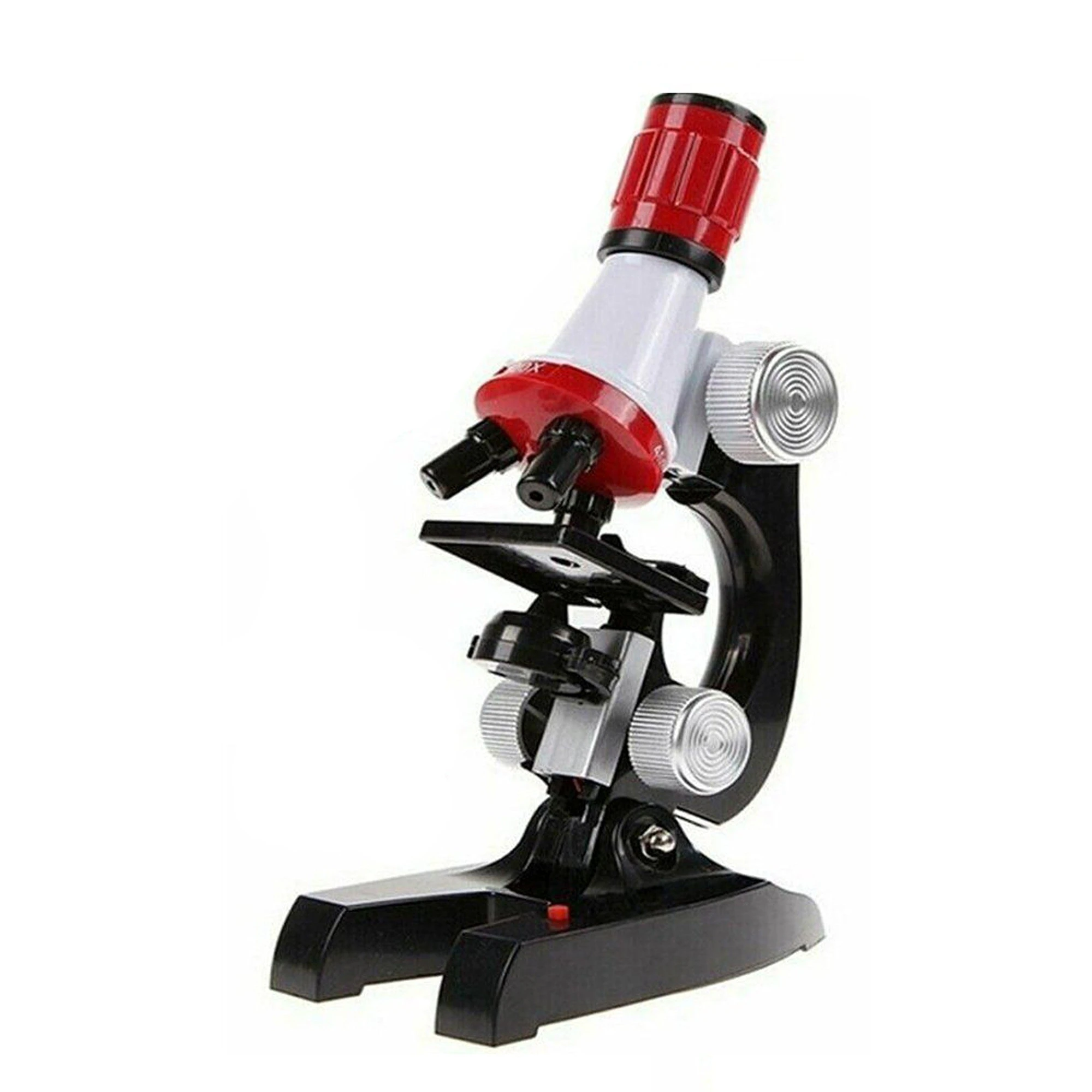 Science Lab Microscope Kit Set 100 400 1200X With Light Educational