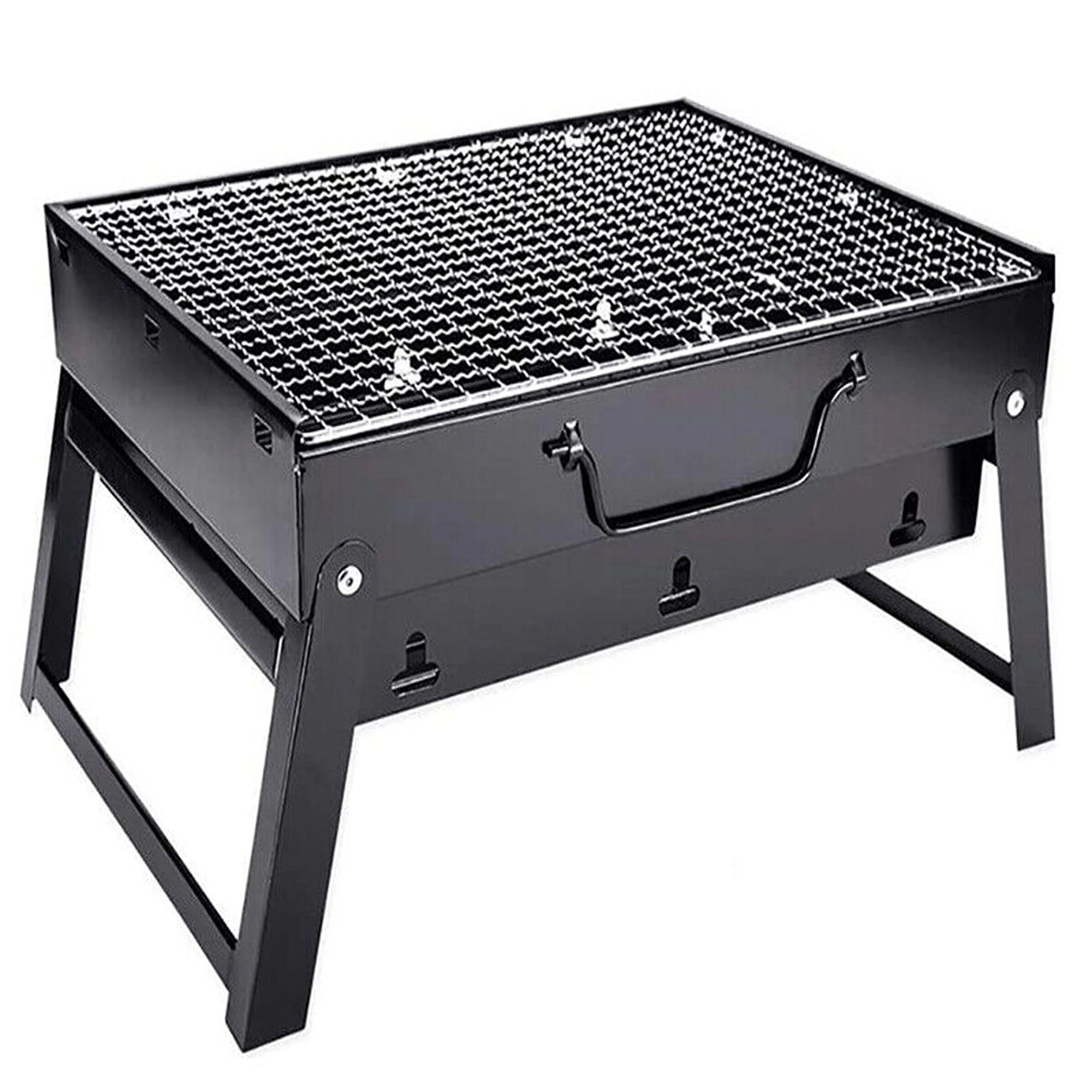 Outdoor Camping Portable And Foldable Charcoal BBQ Grill Hibachi Picnic Barbecue