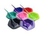 7pcs Hair Color Bowl Set,Hair Dye Hair Coloring Tint Mixing Bowl Kit