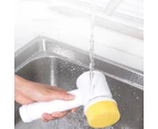 Electric Cleaning Brush Spin Scrubber Portable Power Handheld Cordless - 5 In 1