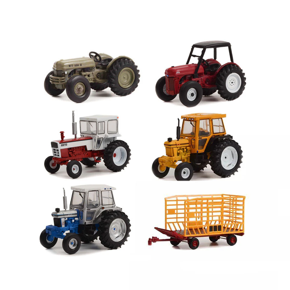 Greenlight Licensed 1:64 Scale Down on the Farm Series 7 Diecast Model Toy Assorted