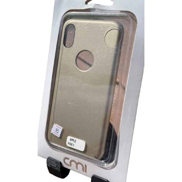 CMI Snap On case for Apple iPhone X/Xs - Silver