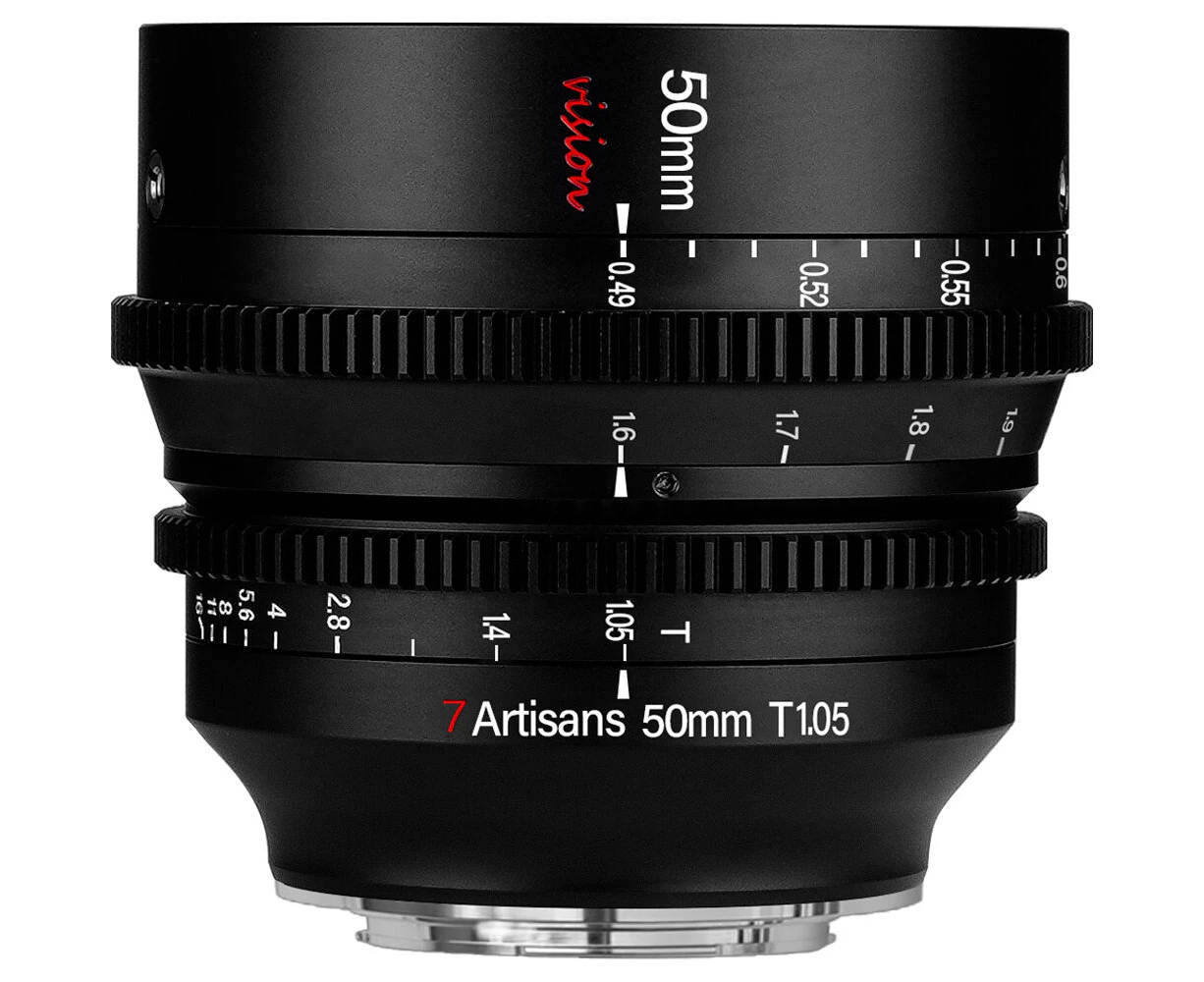 7artisans 50mm T1.05 to T16 Lens for Panasonic/Leica/Sigma (L Mount)