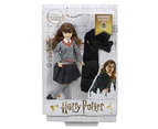 ​Harry Potter Hermione Granger Collectible Doll (1-in) with Hogwarts Uniform, Gryffindor Robe and Wand