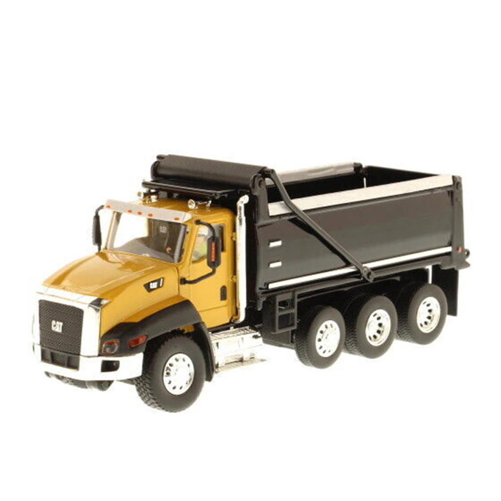 Diecast Masters 1:50 Scale Cat CT660 Dump Truck Yellow Core Classic Edition Model