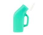 1000 ML Male Urinal with Cap Reusable Plastic Men Elderly Urinal Accessories for Home-Green