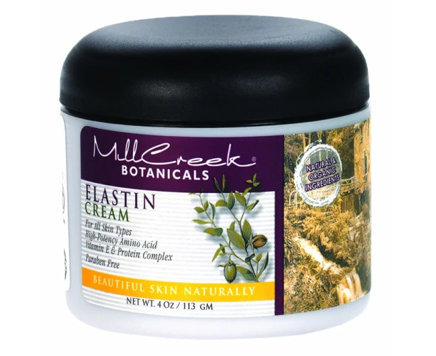 Mill Creek Botanicals Elastin Cream, 4 oz