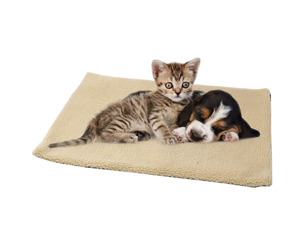 Pet Blanket Self Heating Blanket For Cats Dogs Heating Mat Warm Cozy Pet Blanket Bed Mat