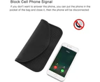 Signal Blocking Bag, [2 Pack] GPS RFID Faraday Bag Shield Cage Pouch Wallet Phone Case for Cell Phone