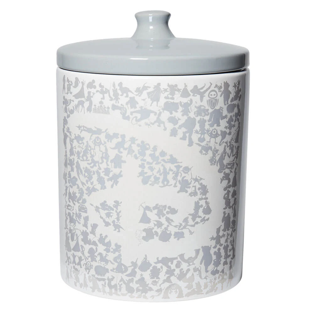 Disney Gifts - D100 Platinum Silhouette Canister