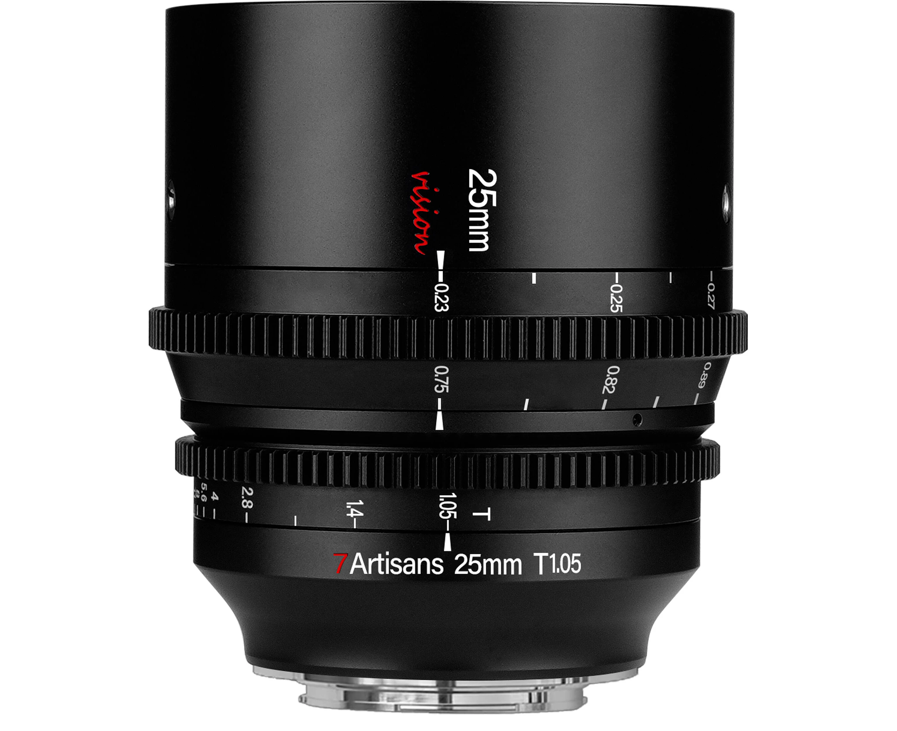 7artisans 25mm T1.05 to T16 Lens for M43 (Panasonic Olympus)