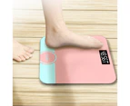 Mini Electronic Scale Home Weighing Scale Charging Stlye(Lines Rose Gold)