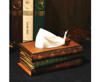 Handkerchief dispenser, box of facial tissues, tissue box, Paper towel pumping paper box napkin paper box （ 25x14x10 cm ）