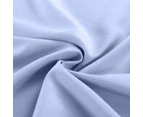 Royal Comfort 2000TC Quilt Cover Set Bamboo Cooling Hypoallergenic Breathable - Light Blue