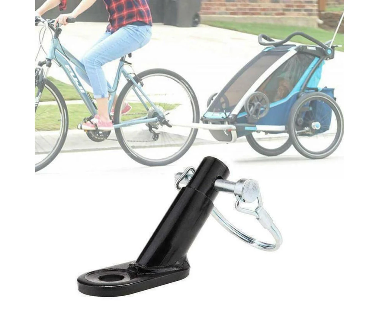 Bicycle Trailer Coupling with Buckle Bicycle Trailer Mounting