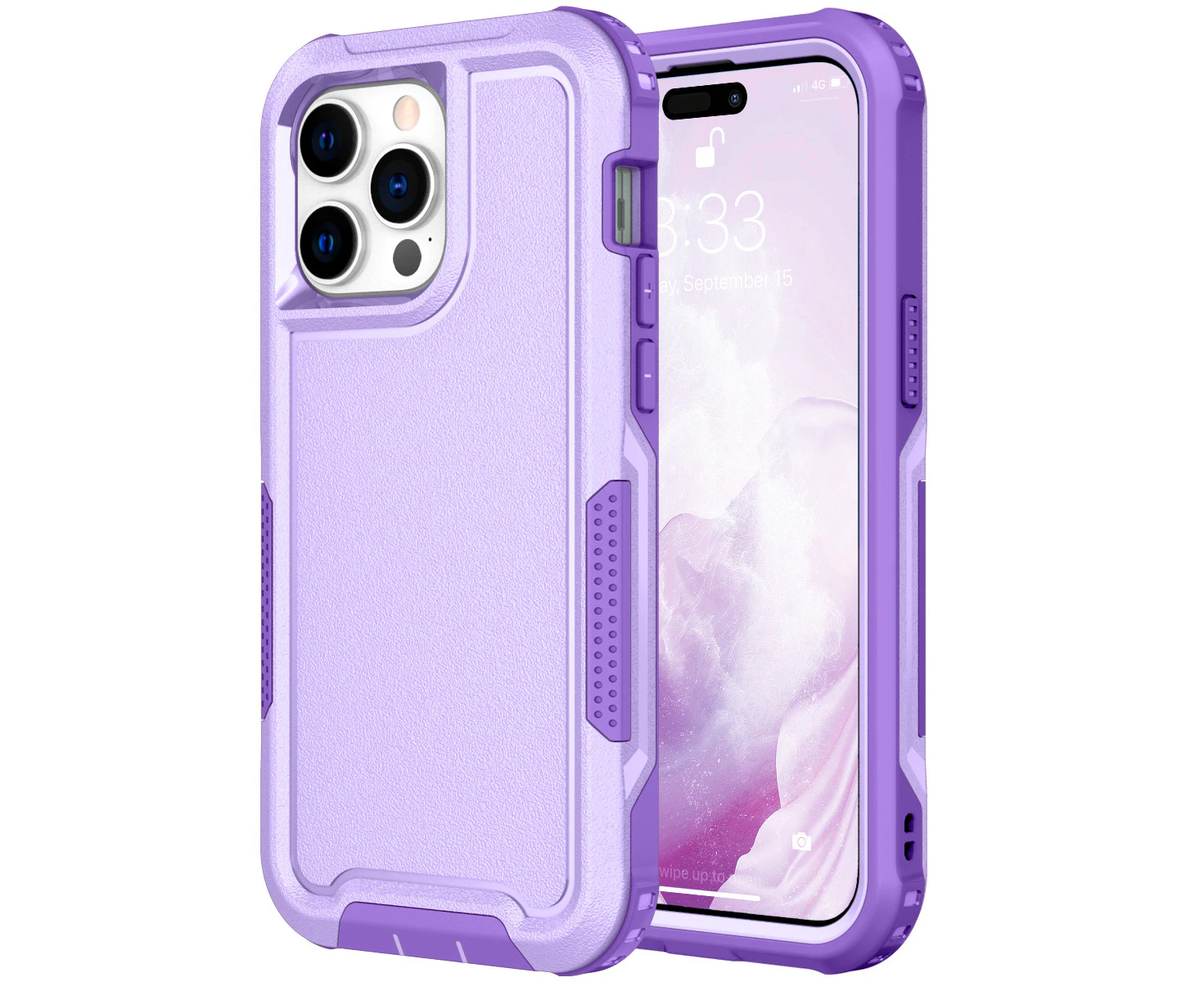 LD Slim Case for iPhone 14 Pro Max - Purple