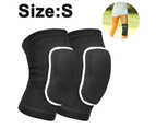 Non-Slip Knee Brace Soft Knee Pads Breathable Knee Compression Sleeve for Dance Wrestling Volleyball Basketball Running Football