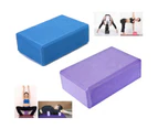 Yoga Block Brick EVA Foam Home Exercise Practice Fitness Gym Sport Tool-Blue