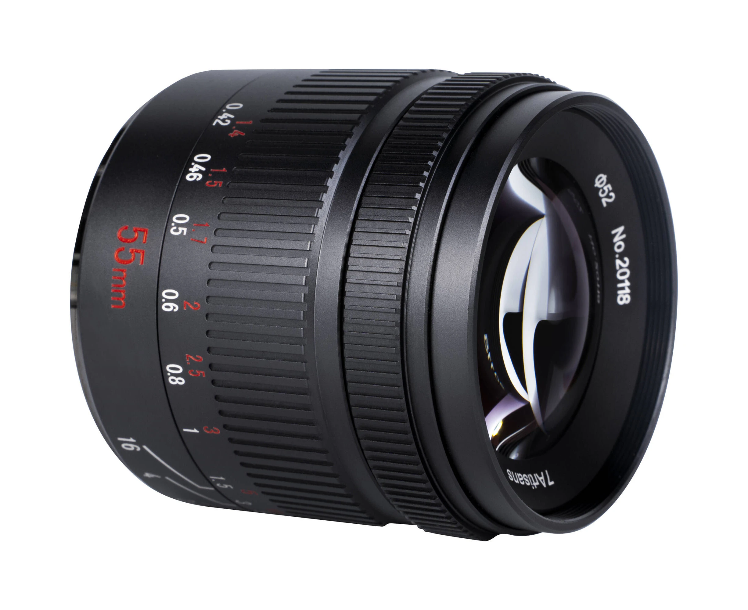 7artisans 55mm f/1.4 to f/16 II Lens for Fujifilm (X Mount)