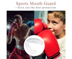 Sports Mouth Guard | No BPA Soft Material, Made in USA | Customizable for Comfort - Fits Any Size Mouth Age 12+ - Transparent
