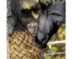 Hay Net Slow Feed Hay Bag Hanging Hay Feeder for Horses Feeding Net Hanging Travel Feeder for Trailer and Stall