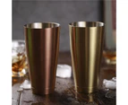 2pcs American Style Boston Shaker Cocktail Shakers Cup,750Ml