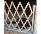 Wooden Fence Easy Installation Universal Expandable Pet Safety Separation Barrier for Indoors and Outdoors