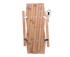 Wooden Fence Easy Installation Universal Expandable Pet Safety Separation Barrier for Indoors and Outdoors