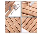 Wooden Fence Easy Installation Universal Expandable Pet Safety Separation Barrier for Indoors and Outdoors