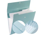 2 Pack Expanding File Folders Pockets File Folder Paper Plastic Files