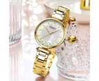 CURREN Watches for Women New Fashion Quartz Watch with Stainless Steel Bracelet Thin Clock Female montre femme