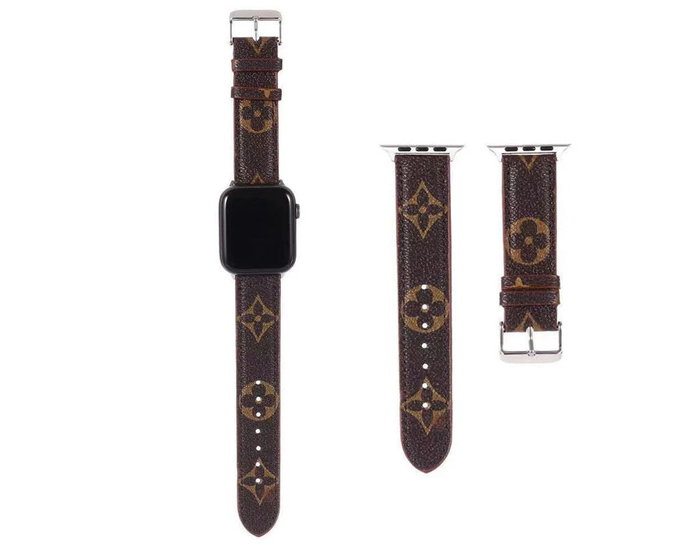 RITCHE Classic Plaid Leather Band for iWatch -A