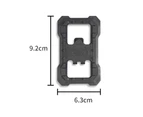 SM-PD22 Bicycle Lock Pedal Portable Detachable Metal High Strength Mountain Bike Cleats Clipless Pedals for M520 M540 M8000 M9000-Black