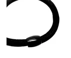 Hair Band Seamless High Elasticity Good Toughness Strong Thickened Hair Accessories Wear-resistant Black Color Women Thin Thick Hair Rope for Daily Wear-B