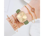 Hot sale 2021 Qaulities Square Women Fashion Watches Simple Female Quartz Clock Luxury Retro Ladies Leather Wristwatches Gifts