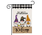 Trick or Treat Garden Flag Vertical Double Sided, Halloween Yard Outdoor Decoration