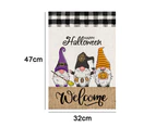 Trick or Treat Garden Flag Vertical Double Sided, Halloween Yard Outdoor Decoration