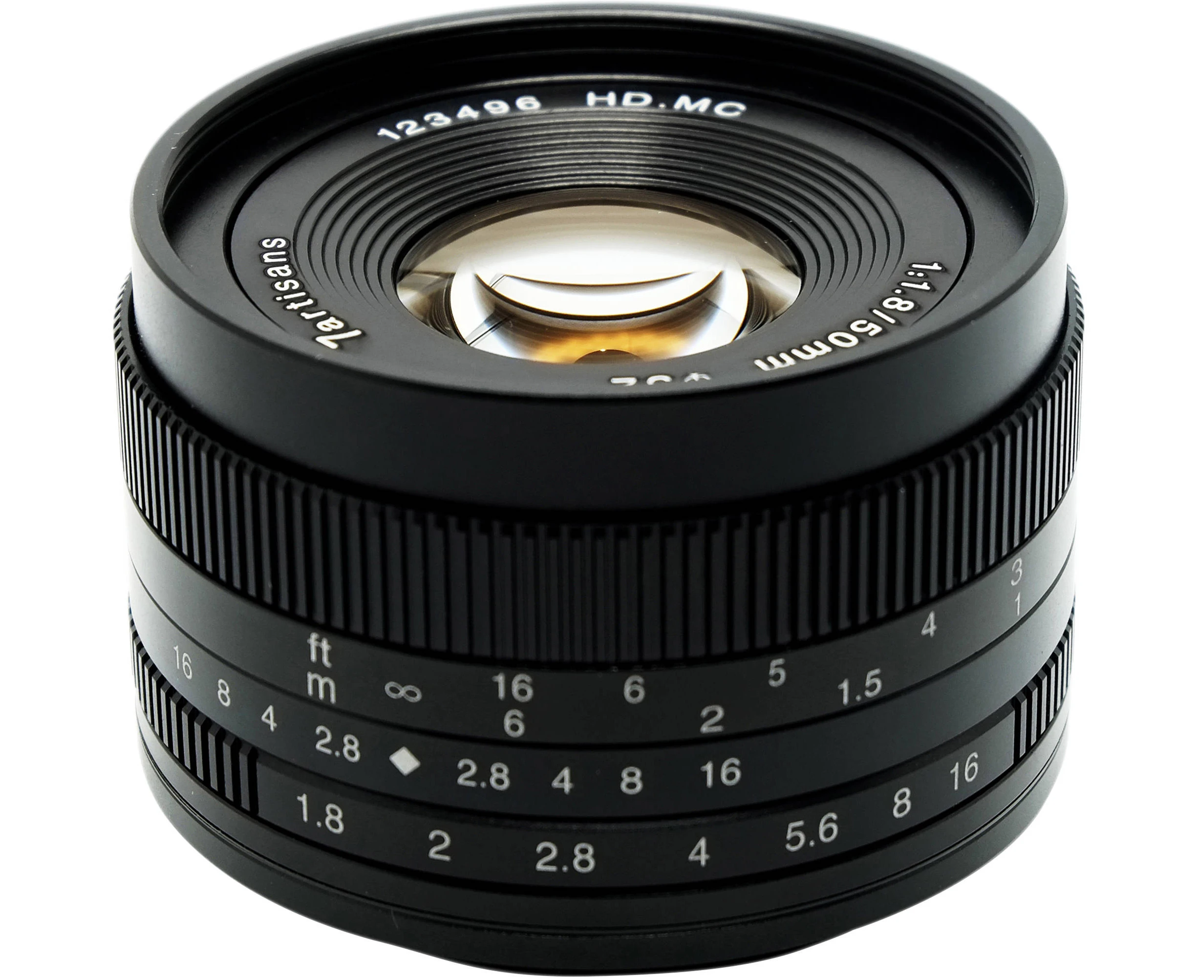 7artisans 50mm f/1.8 to f/16 Lens for M43 (Panasonic Olympus)