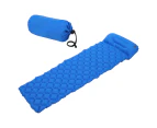 Camping Mat Folding High Elasticity Built-in Inflator Pump Fast Filling Moisture-proof Leak-proof Reusable Camping Inflatable Air Mattress for Travel
