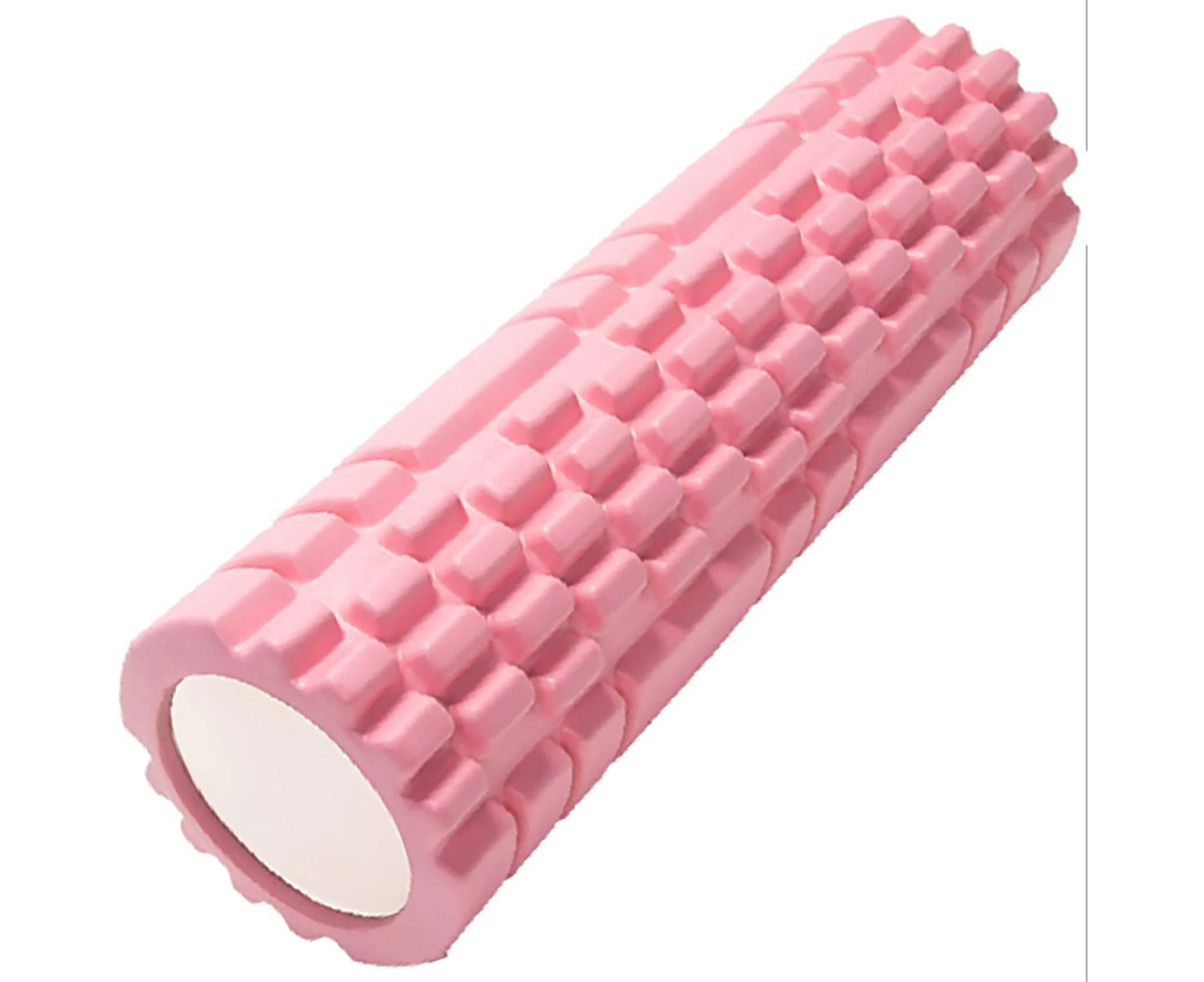 Massage Roller Foam Roller Pilates Column Yoga Pink Multifunctional Foam Roller Ideal for Muscle Building