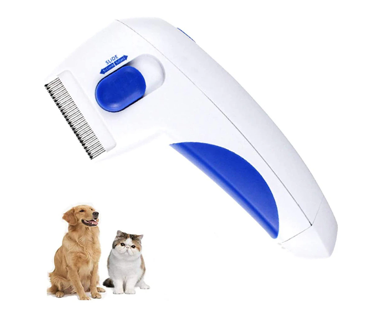 Electric Pet Flea Comb, Electric Pet Lice Remover, Flea Cleaning Brush