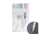 10Pcs Calligraphy Drawing Soft Hard Nib Brush Marker Pen Stationery Art Supplies