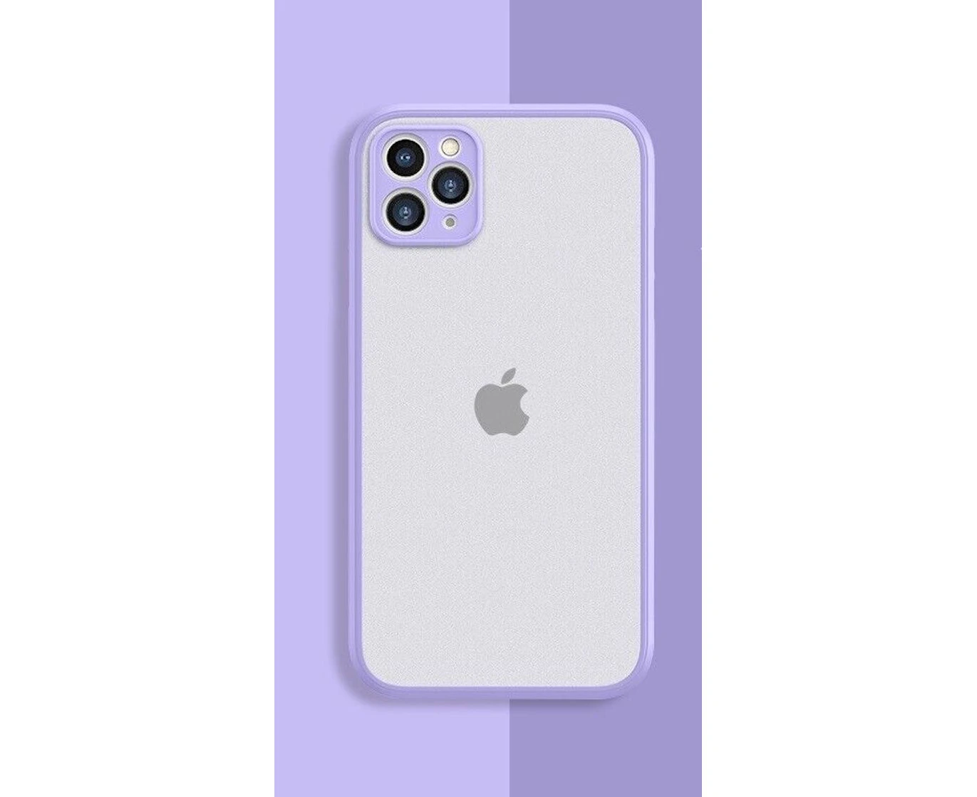 iPhone 12 pro max shockproof cover Case, Full Case Protection camera protection Light Purple