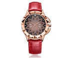 Luxury Rose Gold Steel Watch Women Flower Rhinestone Wrist Watches Quartz Fashion Ladies Watch reloj mujer relogio feminino