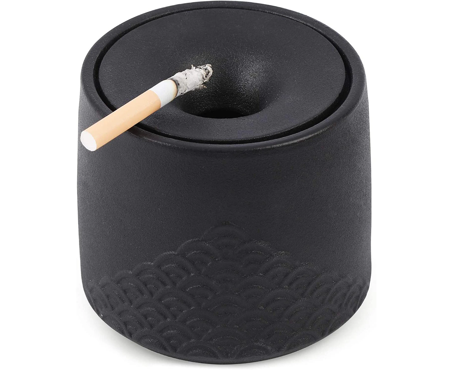 Nice Outdoor Ashtray With Lid Windproof Ceramic Ashtray Ashtray Home, Yard, Office, Indoor, Party