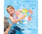 Ball Toy Floating Elastic Inflatable Kids Beach Ball Toy for Children Random Style